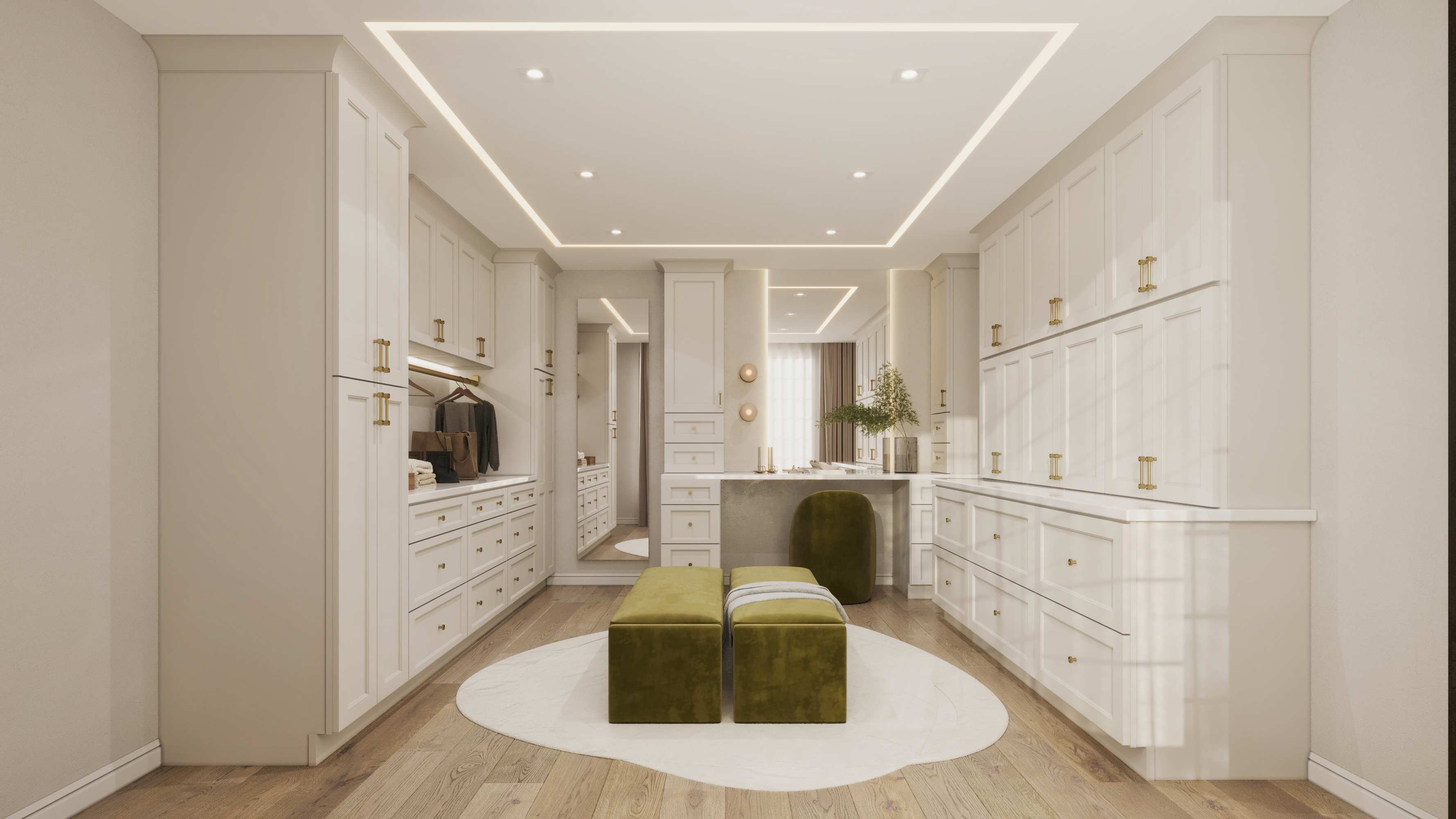 Dove White Dressing Room