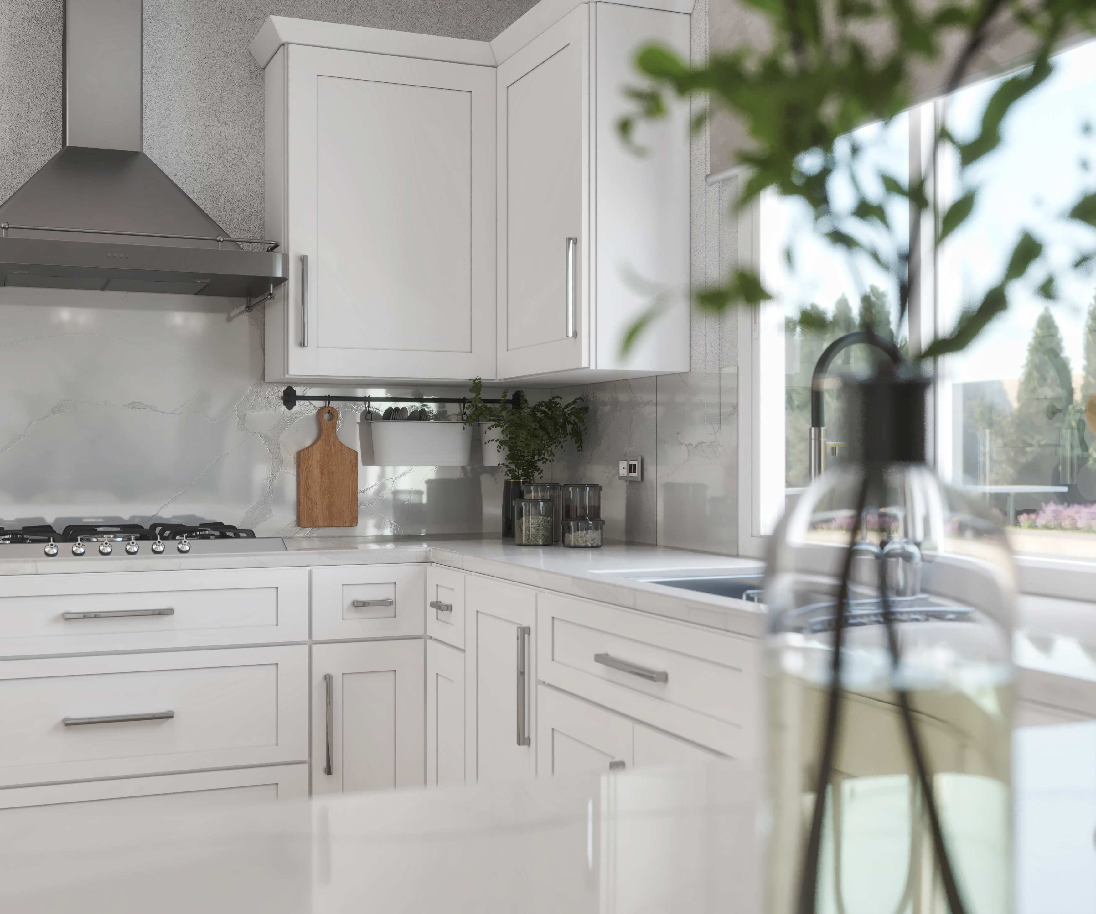 Classic White Kitchen